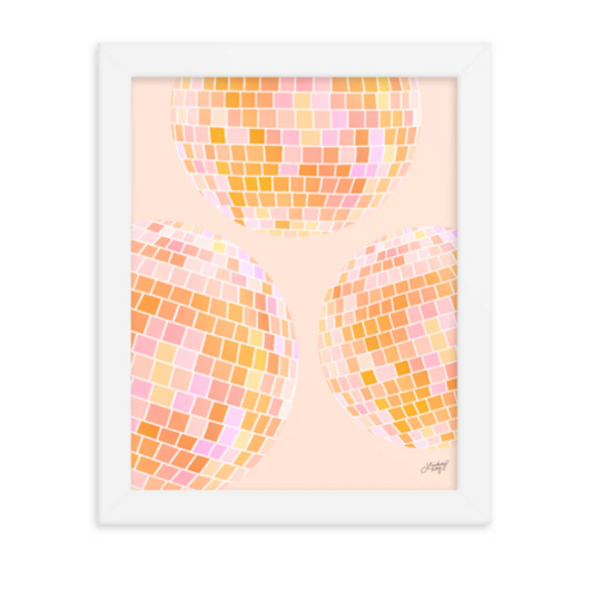 Disco Balls Illustration