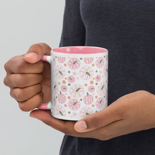 Pink Pumpkin Mug