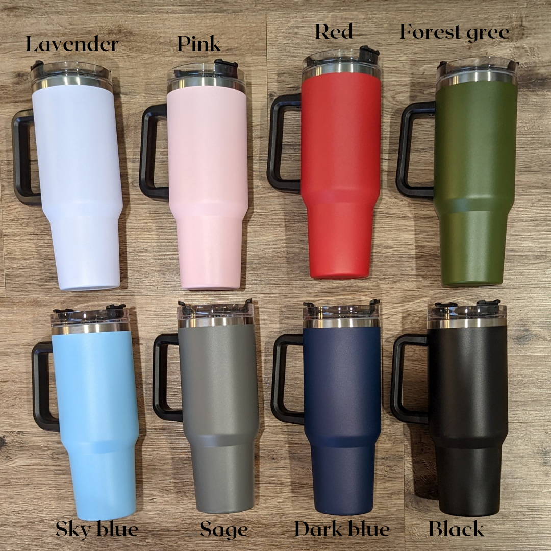 Stanley 30 oz Tumbler with handle  Fancy cup, Stanley water bottle,  Insulated mugs