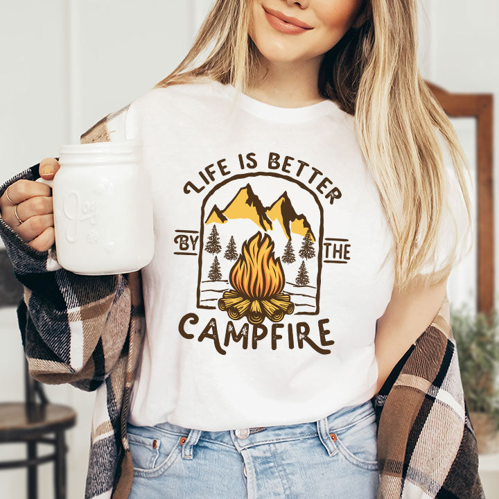 Life is better by the campfire